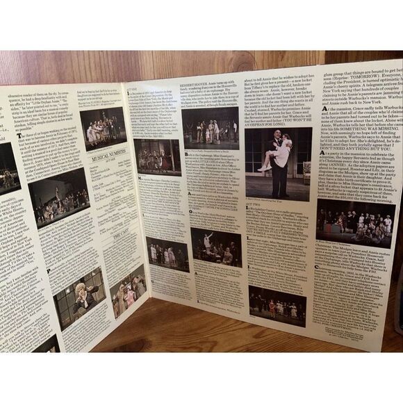 1977 ANNIE Broadway Musical LP Record Album Columbia 34712 Vinyl - Picture 9 of 12